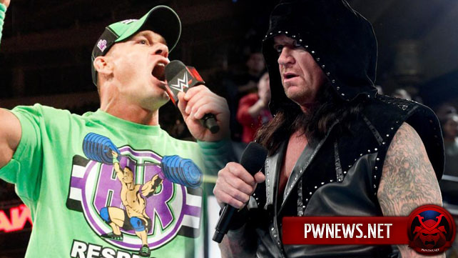 Джон Сина сделал отсылку на матч с Гробовщиком во время своего последнего промо на Raw
