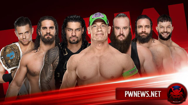 На следующее Raw добавлен большой гаунтлет-матч с участниками Elimination Chamber матча