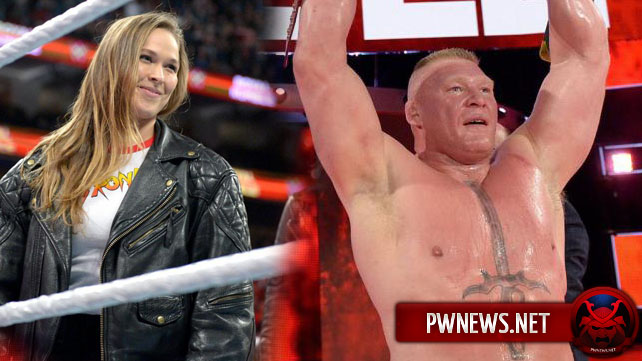 Закулисные новости о следующем появлении Брока Леснара и Ронды Раузи в WWE