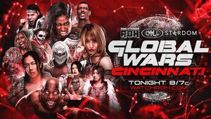 ROH x CMLL x Stardom Global Wars Cincinnati 2026 (английская версия)