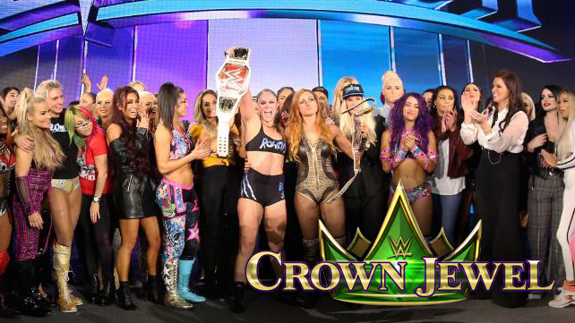 WWE вырезали все фрагменты с девушками в рекламе Wrestlemania на Crown Jewel