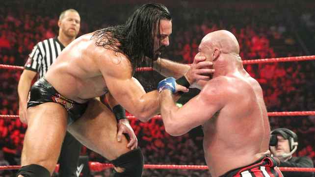 Кто из руководства был ответственным за матч Курта Энгла против Дрю Макинтаера на Raw?