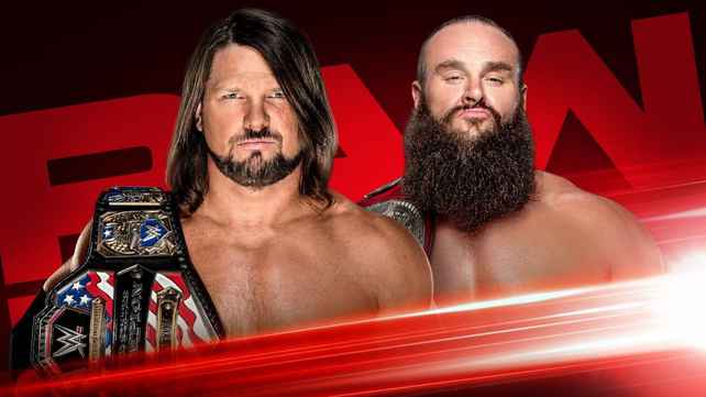 Матч за титул чемпиона США и командный турмойл матч за первое претенденство добавлены на предстоящий эпизод Raw