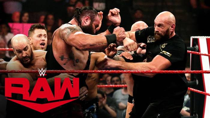Видео: Тайсон Фьюри нокаутировал Сезаро после выхода Raw из эфира; Брэй Уайатт появился на шоу после его окончания