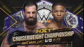 Два матча, один из которых титульный, назначены на следующий эфир NXT