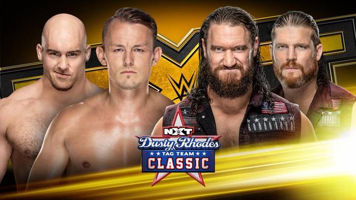 Два матча первого раунда турнира Dusty Rhodes Tag Team Classic назначены на следующий эпизод NXT