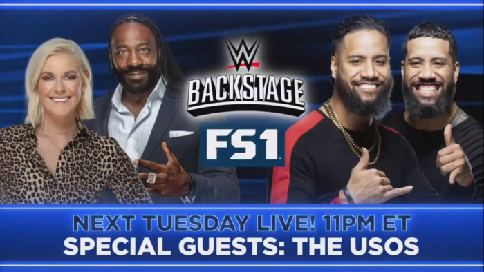 Джон Моррисон проведёт свой первый поединок после возвращения на следующем эфире SmackDown; Усо станут гостями на шоу Backstage