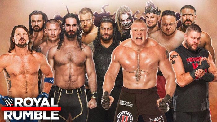 Обзор главных фаворитов на победу в мужском Royal Rumble 2020 матче