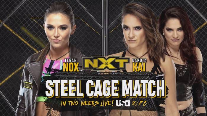 Матч внутри стальной клетки назначен на эфир NXT 4 марта; Матч и сегмент назначены на следующий эфир NXT