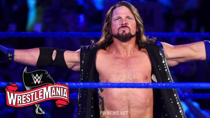 WWE готовят большой поединок для ЭйДжей Стайлза на Wrestlemania 36 (потенциальный спойлер)