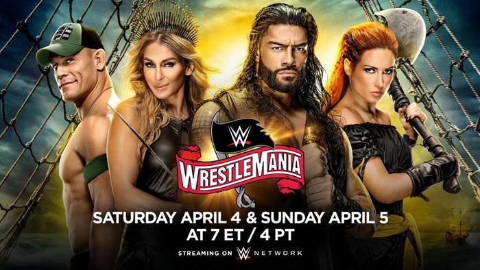 Гиммиковые правила добавлены одному из матчей на WrestleMania 36; Финальный кард PPV-шоу