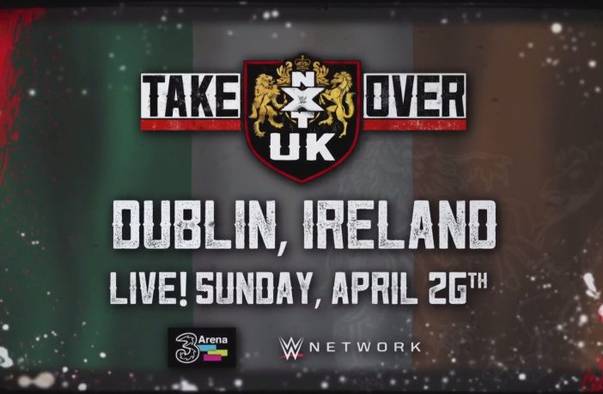 Официально: NXT UK Takeover: Dublin перенесён