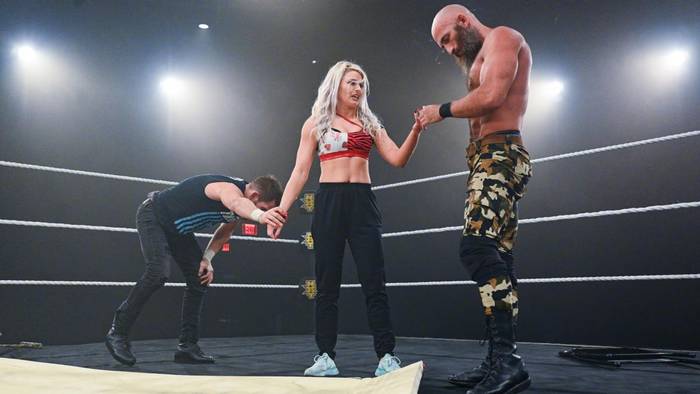 Фанаты разглядели новых звезд NXT в концовке матча Джонни Гаргано против Томмасо Чиампы