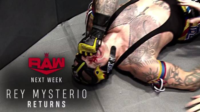 Возвращение Рэя Мистерио и два титульных матча анонсированы на следующий эфир Raw