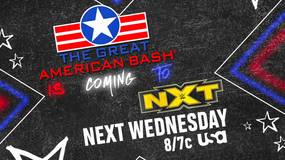 Матч добавлен в заявку первого дня NXT Great American Bash; Обновлённый кард шоу