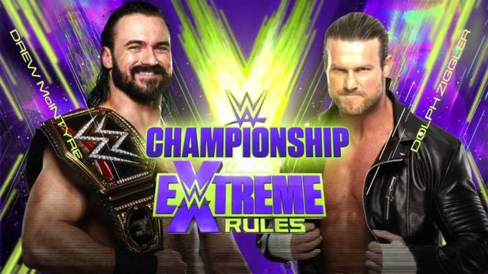 WWE могли проспойлерить условие матча Дрю Макинтайра и Дольфа Зигглера на Extreme Rules