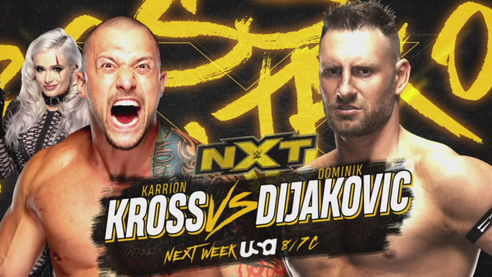 Два матча анонсированы на следующий эфир NXT