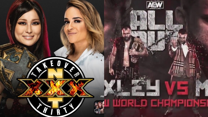 Известны ранние коэффициенты букмекеров к двум титульным матчам на NXT TakeOver: XXX и AEW All Out 2020