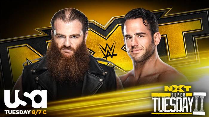 Матч добавлен в заявку NXT Super Tuesday II; Обновлённый кард шоу