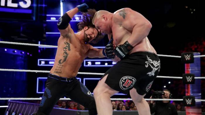 ЭйДжей Стайлз поделился своими мыслями о матче против Брока Леснара на Survivor Series 2017
