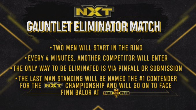 Объявлен первый участник гаунтлет-элиминатор матча за претендентство, который пройдёт на следующем эфире NXT