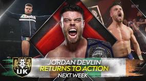 Возвращение Джордана Девлина и сегмент анонсированы на следующий эпизод NXT UK