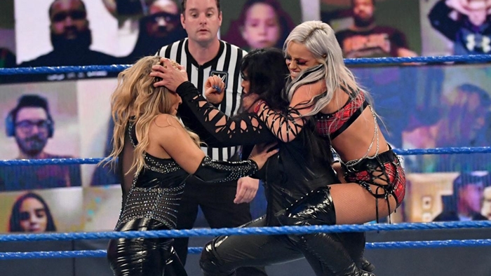 Дебютантка синего бренда получила травму во время эфира SmackDown
