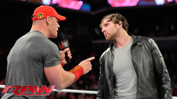 Концовка одного из матчей на минувшем Raw была заботчена; WWE зарегистрировали торговые марки, относящиеся к Джону Сине и Дину Эмброузу
