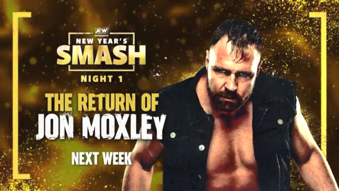 Возвращение Джона Моксли и новые матчи анонсированы на первую и вторую ночь специальных эфиров New Year's Smash и другое