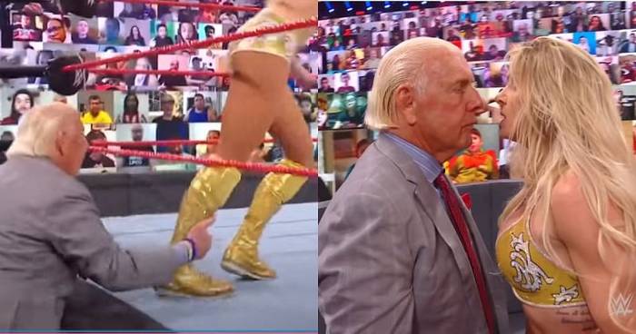 Рик Флэр не должен был подставлять Шарлотт и испортил оригинальную концовку женского матча на Raw