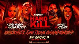 Определились новые командные чемпионки нокаутов Impact Wrestling во время эфира Hard to Kill 2021 (ВНИМАНИЕ, спойлеры)