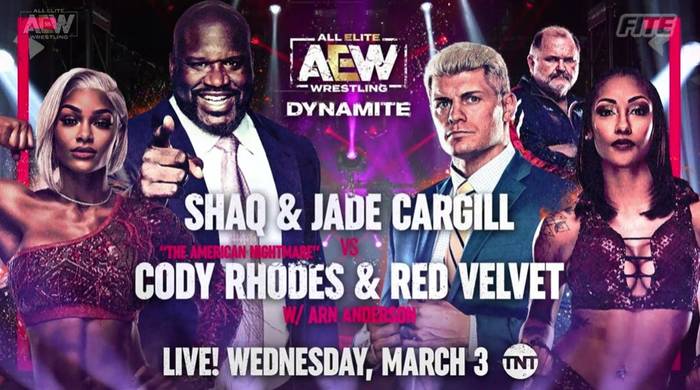 Шакил О'Нил и Джейд Карджилл совершат свой ин-ринг дебют в AEW; Титульный матч назначен на Revolution 2021 и другие большие анонсы от AEW