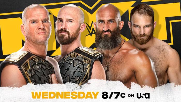 Командный матч анонсирован на ближайший эфир NXT; Внесено изменение в ранее назначенный матч на Dynamite