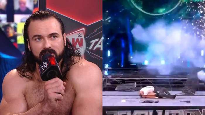 Дрю Макинтайр сделал отсылку на ботч AEW Revolution; Извинился за использование нецензурной брани во время промо на Raw Talk