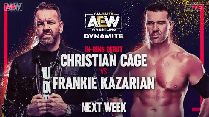 Ин-ринг дебют Кристиана Кейджа и другие анонсы на следующий эфир Dynamite; AEW проведут первое хаус-шоу и другое