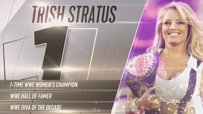 Триш Стратус названа величайшей женщиной в современной истории WWE; Полный список 50 лучших