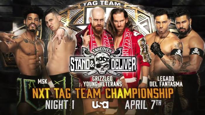 Определились новые командные чемпионы NXT во время первого дня TakeOver: Stand & Deliver (ВНИМАНИЕ, спойлеры)