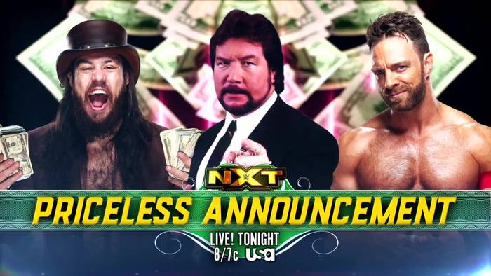 Два сегмента добавлены в заявку грядущего эфира NXT; Евалюция начнётся на Raw на следующей неделе
