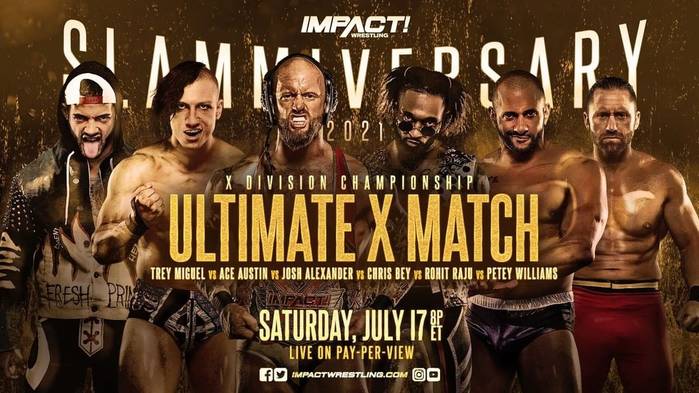 Многосторонний титульный Ultimate X матч анонсирован на Slammiversary 2021