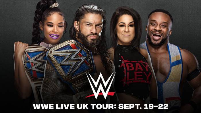 WWE возвращаются в Великобританию со своими живыми выступлениями