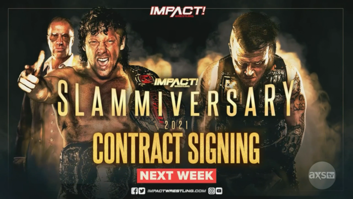 Подписание контракта для титульного боя на Slammiversary 2021 и два матча анонсированы на следующий эпизод IMPACT