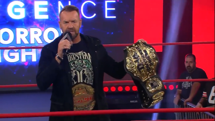 Кристиан Кейдж отправил в отставку титул чемпиона мира в тяжёлом весе TNA; Рик Флэр появится на шоу NWA 73 и другое
