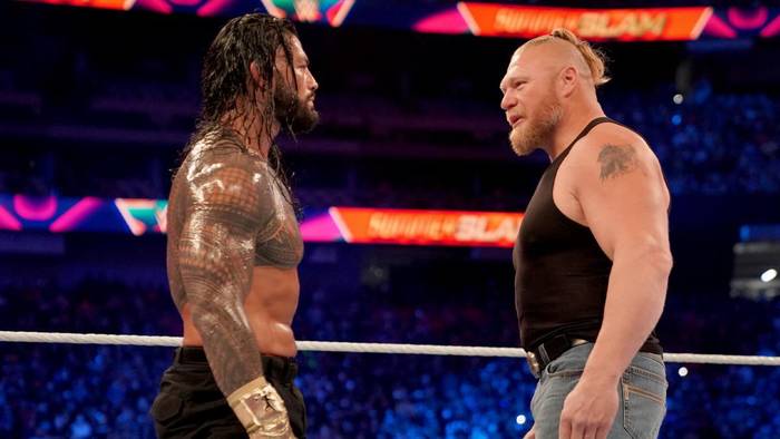 WWE планируют продолжать фьюд Брока Леснара и Романа Рейнса после Crown Jewel; Известно, когда должен пройти следующий матч Леснара