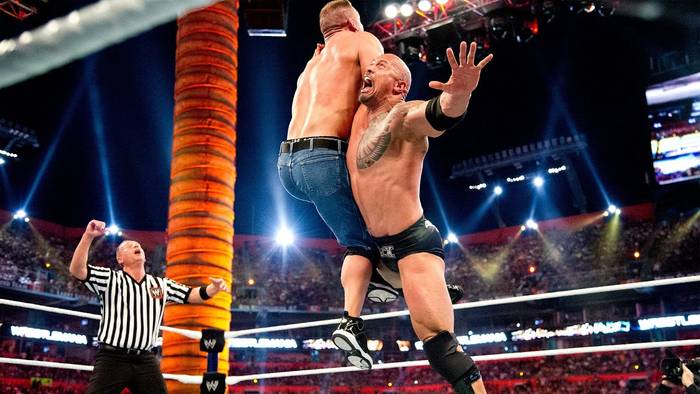 Восемь основных моментов противостояния Рока и Джона Сины по версии WWE