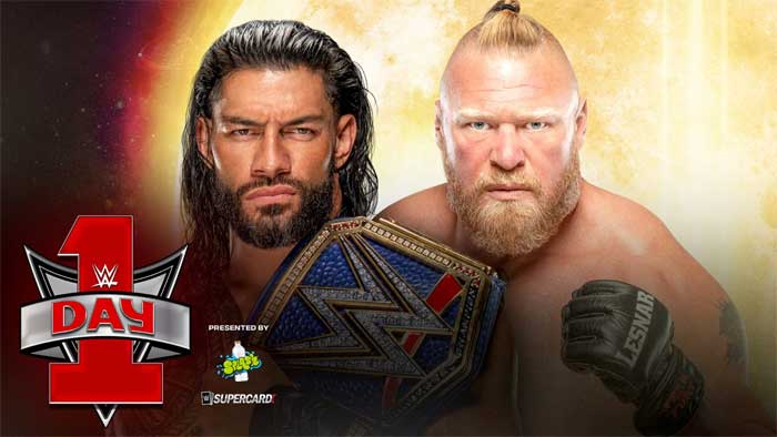 Известна причина, почему WWE решили 1 января устроить матч Брока Леснара против Романа Рейнса