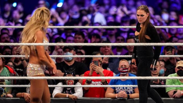Шарлотт Флэр выступила главным инициатором матча против Ронды Раузи на WrestleMania