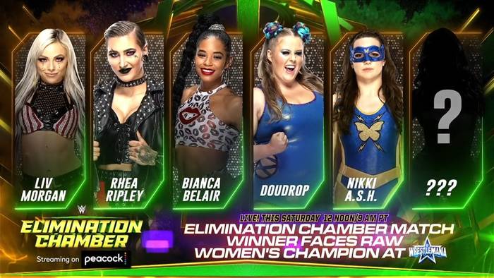 Новый матч анонсирован на Elimination Chamber 2022; Известна последняя участница женского матча внутри клетки уничтожения