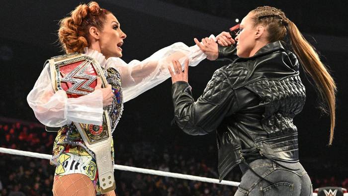 WWE провели беседу с Рондой Раузи после ее промо на Raw после Royal Rumble