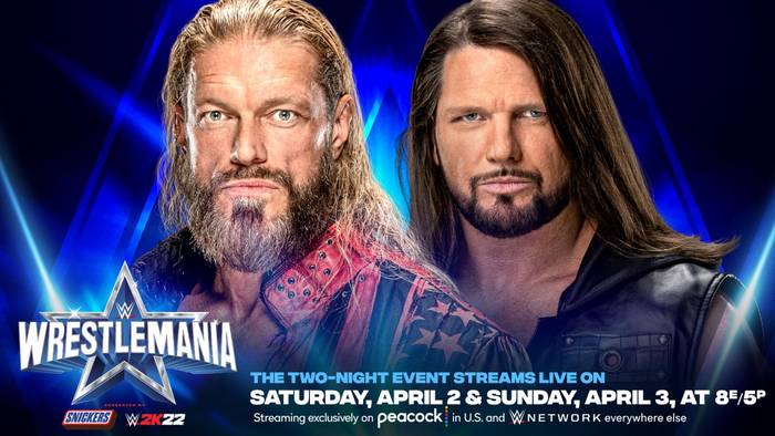 Новый титульный матч анонсирован на WrestleMania 38; Известен соперник Эджа на PPV