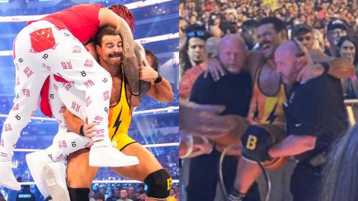 WWE изменили концовку титульного матча на Рестлмании из-за травмы